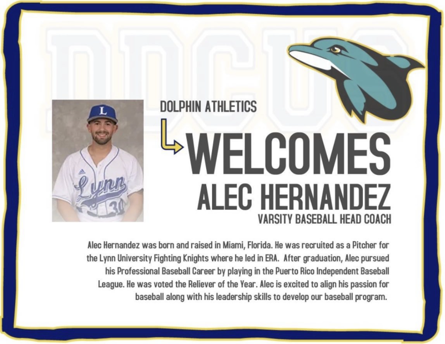 Varsity Baseball Coach, Alec Hernandez